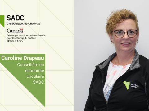Conseillère en économie circulaire - Caroline Drapeau