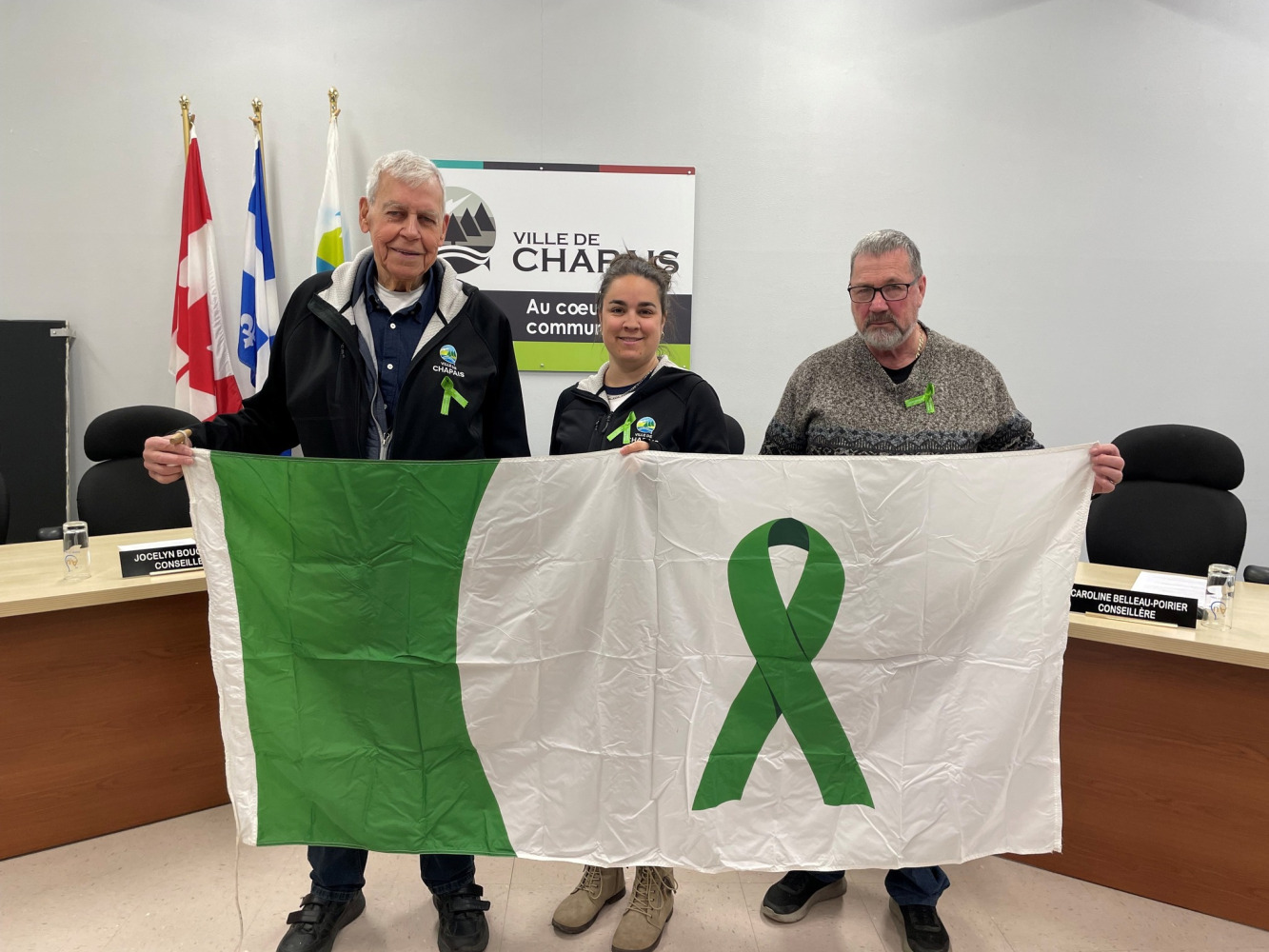 Semaine nationale du don d'organes et de tissus : levée du drapeau