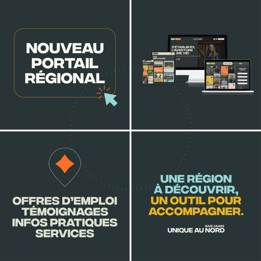Attraction Baie-James dévoile son tout nouveau portail régional!